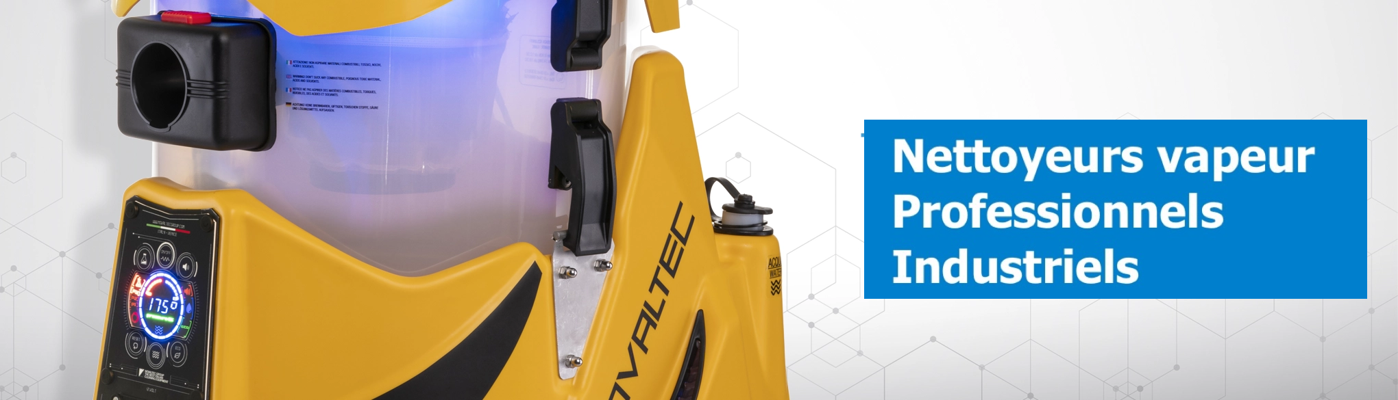 NOVALTEC France nettoyeurs vapeur professionnels et industriels